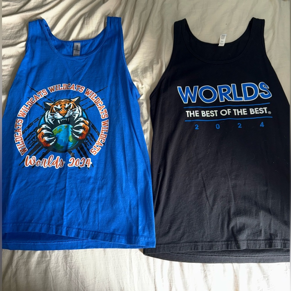Cheer Athletics Worlds Tank Tops